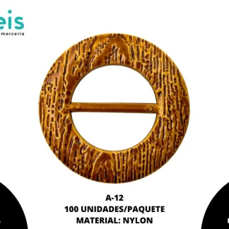 HEBILLA NYLON A-12 C/100PZ