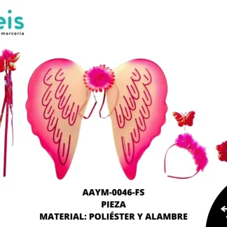 ALAS INFANTILES ANGEL JUEGO COMPLETO AAYM-0046-FS 41.5cmX42cm FIUSHA