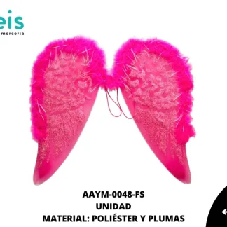 ALAS INFANTILES ANGEL PLUMA LUREX AAYM-0048-FS 52cmX46cm FIUSHA