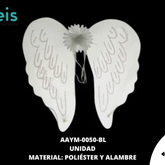 ALAS INFANTILES ANGEL AAYM-0050-BL 41cmX36cm BLANCO