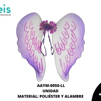 ALAS INFANTILES ANGEL AAYM-0050-LL 41cmX36cm LILA