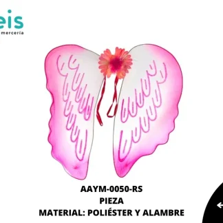 ALAS INFANTILES ANGEL AAYM-0050-RS 41cmX36cm ROSA