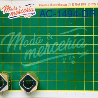 SEPARADOR MET CUBO 22MM REF: W395 155 U/PQT DORADO ROSADO