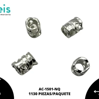 SEPARADOR TUBO CALADO 14MM T657 NIQUEL 500 grs (1130 pz)
