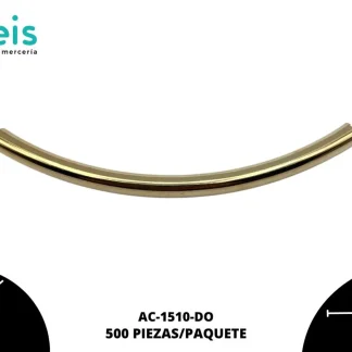 SEPARADOR TUBO 5X70MM DORADO PIEZA