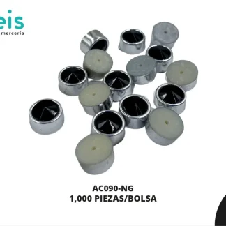REMACHES PLASTICO AC090-NG 13mm 1,000 PZ/PQT NEGRO
