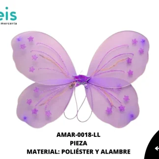 ACCESORIOS MARIPOSAS ALAS AMAR-0018-LL 47cmX42cm LILA