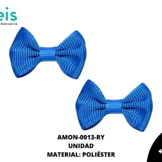 ACCESORIOS MOÑOS LISO AMON-0013-RY 3.5cmX2.5cm 100 PZ/PQT REY