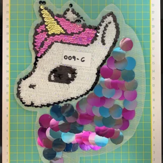 PARCHES LENTEJUELA UNICORNIO AP-009-6 16cmX24cm
