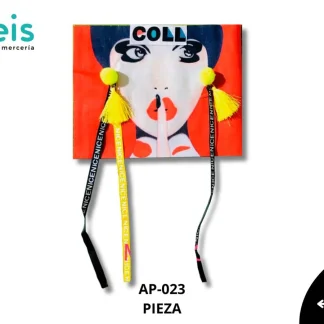 PARCHES RELIEVE Y ESTAMPADO CHICA SILENCIO COOL AP-023