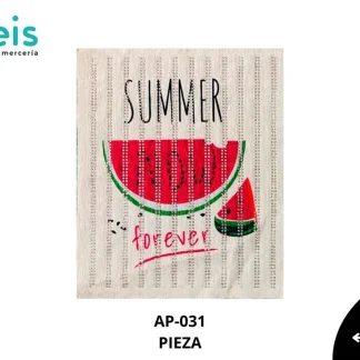 PARCHES RELIEVE Y ESTAMPADO SANDIA SUMMER NOW FOREVER AP-031