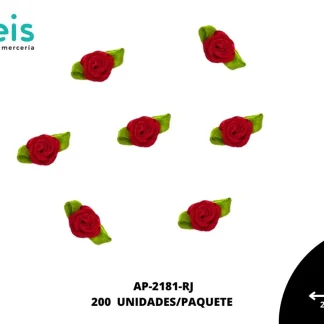 FLOR CAPULLO ROJO ARS-9 pqt/200pz