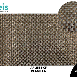 PEDRERIA PLANILLAS PIEDRA VIDRIO CUADROS AP-2581-CF 24cmX40cm CAFÉ