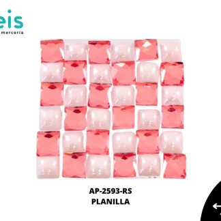 PEDRERIA PLANILLAS CUADRO AP-2593-RS 24cmX40cm ROSA