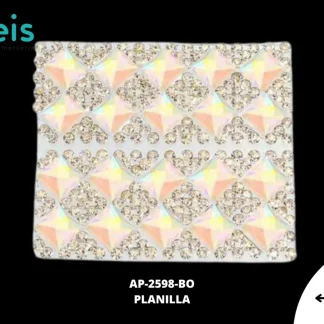 PEDRERIA PLANILLAS ROMBO Y PUNTOS AP-2598-BO 24cmX40cm BOREAL