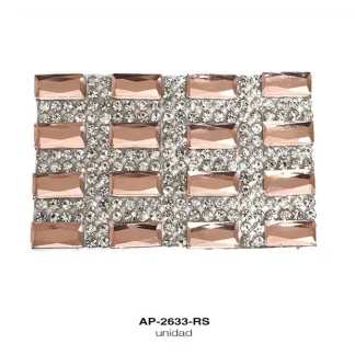 PEDRERIA PLANILLAS RECTANGULO AP-2633-RS 24cmX40cm ROSA