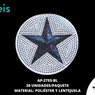 APLICACION LENTEJUELA ESTRELLA/CIRCULO
