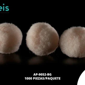 POMPON 15 MM REF: POM-1.5 2 MILL/PQT BEIGE