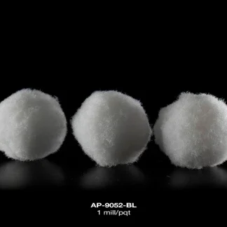 POMPON 15 MM REF: POM-1.5 2 MILL/PQT BLANCO