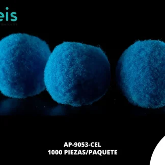 POMPON 20MM REF: POM-2 1 MILL/ PQT CELESTE