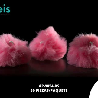 POMPON 6.0 CM REF: PCN-6 ROSA PASTEL PQT/50 UDS