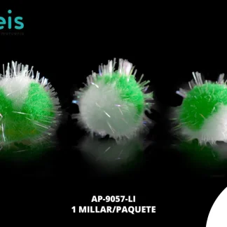 POMPON COMBINADO 20 MM REF:2.0 500U /PQT LIMON