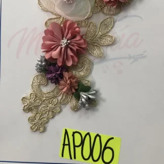 APLICACION FLORAL REF: 3 FLORES