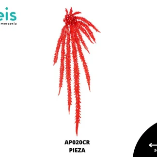 APLICACIONES EN PAR COLOR POLIESTER BRILLOSO DECORADO MEDUSA AP020CR 24cmX58cm CORAL