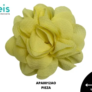 APLICACION FLOR AMARILLA 10CM