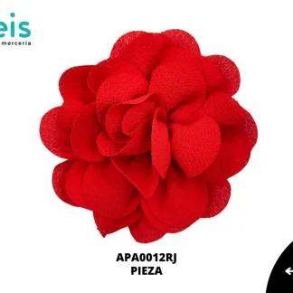 APLICACION FLOR ROJO 10CM