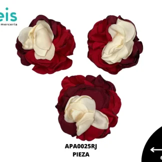APLICACION FLOR ROJO 6CM