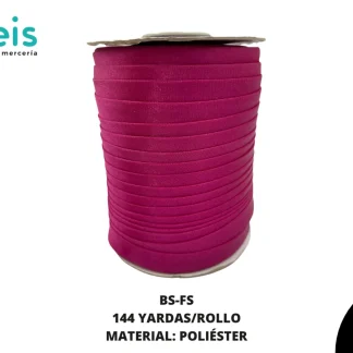 BIES SATINADO 144 YARDAS / 15 MM FIUSHA