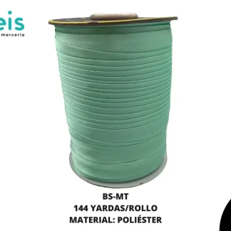 BIES SATINADO 144 YARDAS / 15 MM MENTA