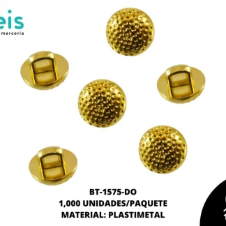 BOTON MEDIA BOLA DORADO #24