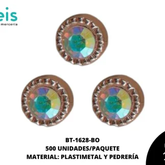 BOTON PATA PIEDRA FINA UV 1628 C/500
