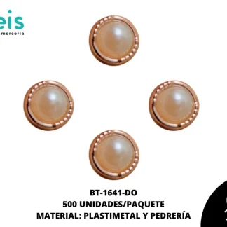 BOTON PATA PIEDRA FINA UV 1641DO 500U