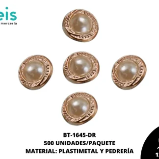 BOTON PATA PIEDRA FINA UV 1645