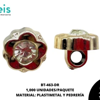BOTON PATA PIEDRA FLOR FINA 1000PIEZA