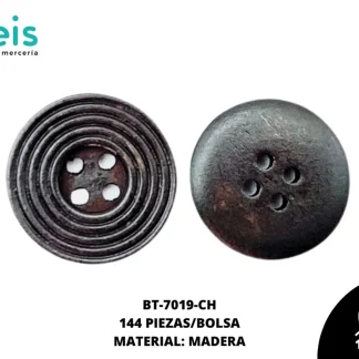 BOTON MADERA BT7019CH