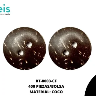 BOTON COCO 28L (18mm) 1,000 PZ/PQT