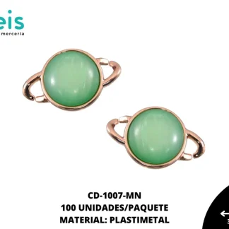 ESLABON PLAST OJO DE GATO RED 36mm REF: 1367-180 MENTA 100 u/pqt