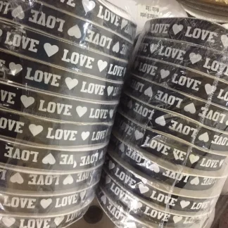 CINTA FAYA LOVE 2.5CM 50YRD