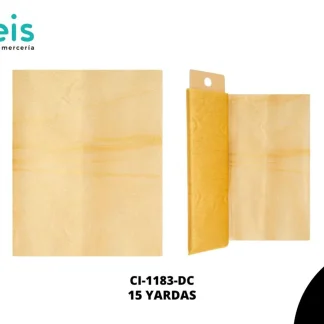 CINTA MALLA TULL ESCARCHADA DORADO 15YRD