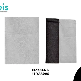 CINTA MALLA TULL ESCARCHADA NEGRO 15YRD