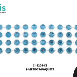 STRASS PLAST 058 4 V CIELO 9M