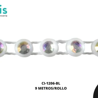 STRASS PLAST BLANCO/BOREAL