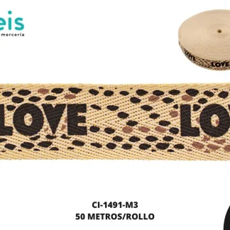 HILADILLA ANIMAL PRINT HPRINT3 25MM 50M