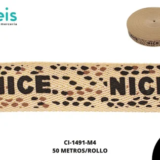 HILADILLA ANIMAL PRINT 25MM 50M
