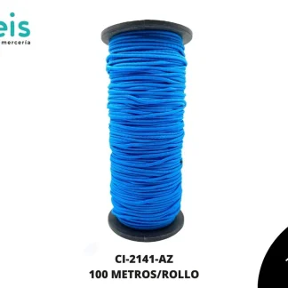 CORDON ELASTICO REF:2.0 AZUL 100 METROS