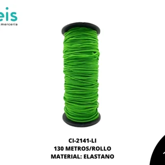 CINTA COLA RATA ELASTICAREF:2.0 LIMON 100 METROS